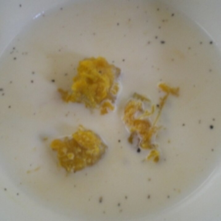 南瓜のチーズミルクスープ